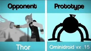 Thor vs Ominidroid - Stick Nodes animation