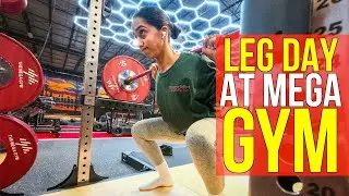 Punjabi Fitness Couple | Mega Gym Brampton - LEG DAY VLOG