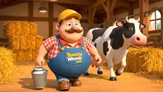 Old MacDonald Had a Happy Farm 🐄🐷 | Animals, Family Dinner & Sleep Time Song for Kids 