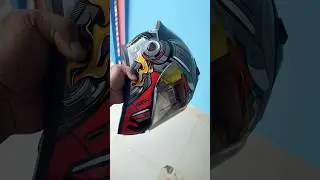 VEGA Bolt Superhero Motorbike Helmet Unboxing   #vegahelmets #rider