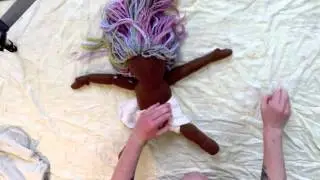 Folding prefold diapers and hemp inserts