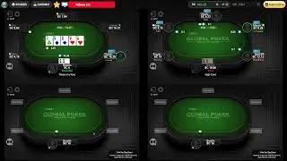 CASH GAMES on GLOBAL POKER⚡️💰