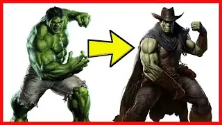 AVENGERS BECAME A COWBOY 🔥(ALL CHARACTERS)