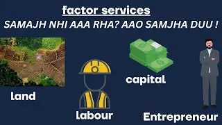 CH-1 | factor of services | Macroeconomics | class 12 | Part 6