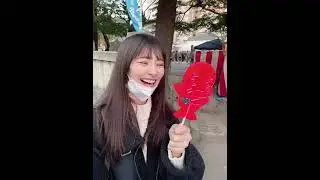 Tomu makan gulali | Muto Tomu #akb48