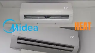 Review: Testing my 2 Midea Xtreme save pro air conditioner in heat mode 