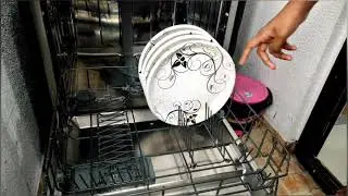 Amazon basics dishwasher review and demo #rajithanddeekshitashow