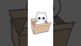 Surprise Box! #shorts #catvideos #animation