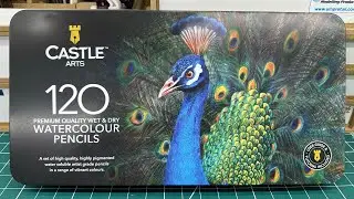 Castle Arts 120 Watercolour Pencils set
