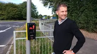 Crossing Rodney House roundabout, Bicester as a pedestrian: Part 3