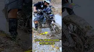 Motorcycle 2x2 AWD all wheel drive + winch PTO