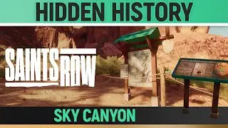 Saints Row - Hidden History - Sky Canyon 🏆 All 5 Points Guide