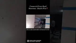 Commercial Bank/Showroom Lease - Bandra West📍