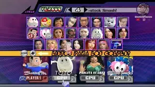 MENU 2 DE SELECCION DE PERSONAJE | PROYECTO SUPER SMASH BROS MEXICO | HeySoyFausto