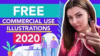 FREE Commercial Use illustrations for designers