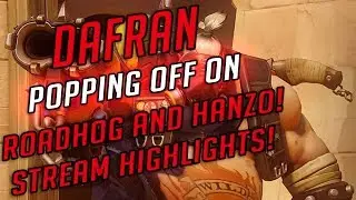 Popping off on Roadhog and Hanzo Stream highlights