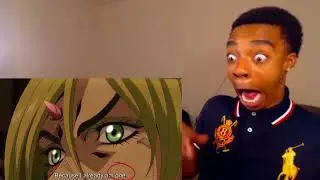 Jolyne turns into a plant