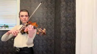 Third position C major 1 position scale