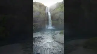 Secret Canyon Waterfall Unveiled! 狼💧