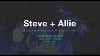 Real Weddings - Allie and Steve at the Pleasantdale Chateau - SCE Event Group - Jason Jani