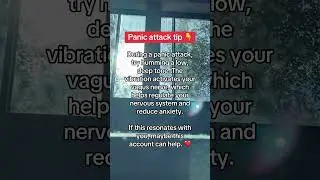 Panic attack tip 💥.#panicattackrelief #anxietytoolbox #groundingtechnique #anxietytipsdaily