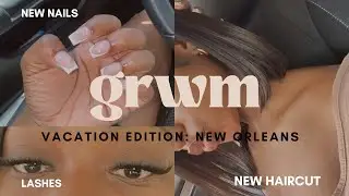 transformation vlog (bday edition): nails, lashes, hair, mini haul | yeahitsann
