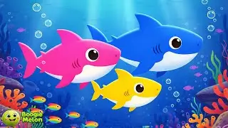 Baby Shark Dance Song | BoogieMelon Nursery Rhyme for Kids