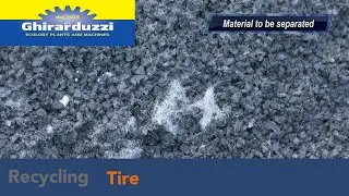 Rubber granule separation 0.8 - 4mm - GHIRARDUZZI SRL