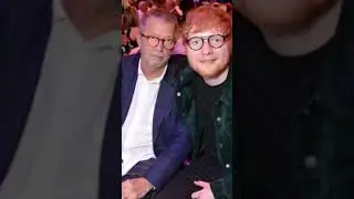 Eric Clapton one of the biggest influences on artists today #shorts #ericclapton #edsheeran #rock
