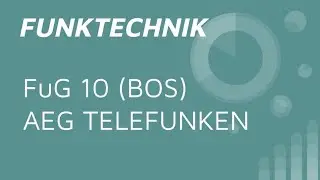 FuG 10 (BOS) - AEG Telefunken Teleport | Funkger&auml;t aus den 70er Jahren