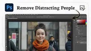 Как удалить людей с фотографий в Photoshop