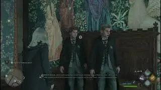 Ominus Gaunt being Snarky with Sebastian Sallow - Hogwarts Legacy