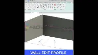 Edit Wall Profiles in Revit | Step-by-Step Tutorial #revit #shorts