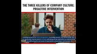 The Three Killers of Company Culture: Proactive Intervention