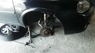 Troca do rolamento da roda dianteira