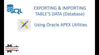 ExportingImportingTableData