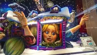 Christmas Display Umeda Hankyu Osaka 2022 Alice in Wonderland