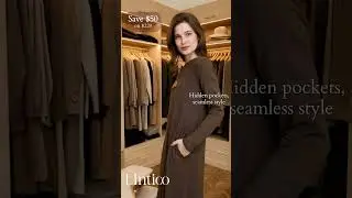 Merino Wool Dress That Sculpted My Body Flawlessly! (Hidden Pockets)