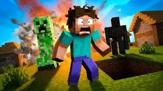 Steve Accidentally Enters the Roblox World 😭