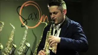Caprice num II for saxophone in E minor. David Salleras