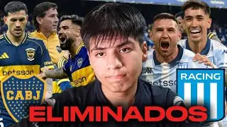 BOCA ELIMINADO EN SEMIS CONTRA RACING