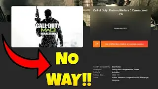 Activision Just Leaked Call of Duty MW3 Remastered!