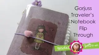 Gorjuss TN Flip Through - B6 Laminated Traveler's Notebook