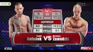 KSW 30: Mateusz Zawadzki vs Kamil Gniadek WSTĘP DO WALKI