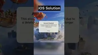 Coc Account Has Been Disabled Due To Deletion Request | Login Solutions Full Video in Description