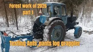 Forest work 2026 part 1