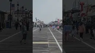 Walking the Boardwalk, Ocean City, New Jersey