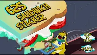 625 Sandwich Stacker - Classic Disney Computer Game