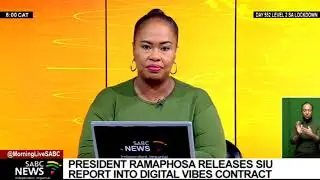 President Ramaphosa releases SIU report into Digital Vibes contract