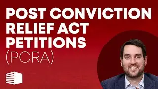 Post Conviction Relief Act Petitions
